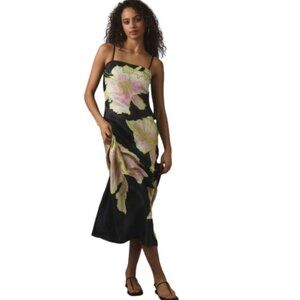 Anthropologie Conditions Apply Chloe Maxi Slip Dress